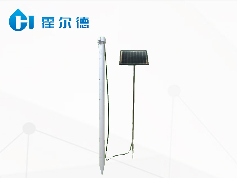 土壤墑情監(jiān)測站，觀測對應(yīng)范圍內(nèi)土壤溫濕度