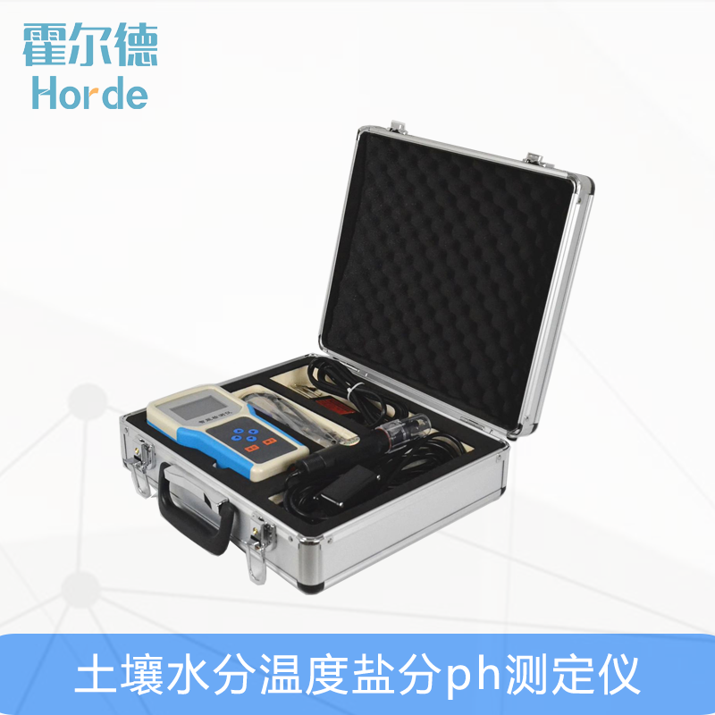 要了解土壤墑情狀況，用土壤水分溫度鹽分PH測定儀